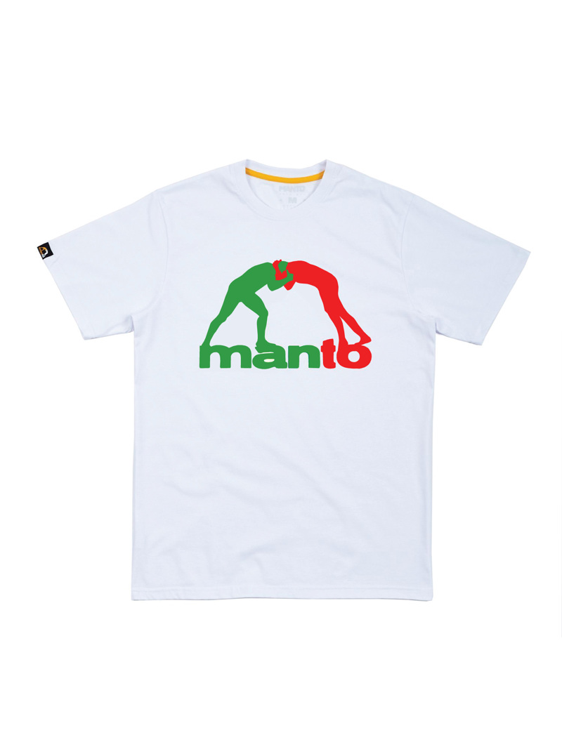 MANTO Dual Limited  T-SHIRT -white